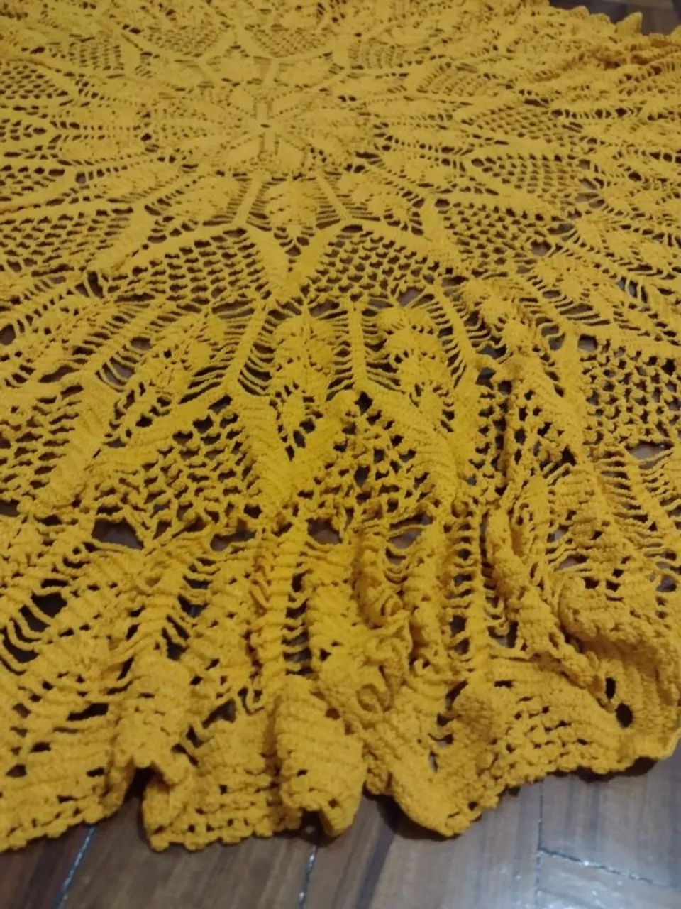 Para sua mãe. Toalha de mesa em crochê, nova, linda. - Foto 2