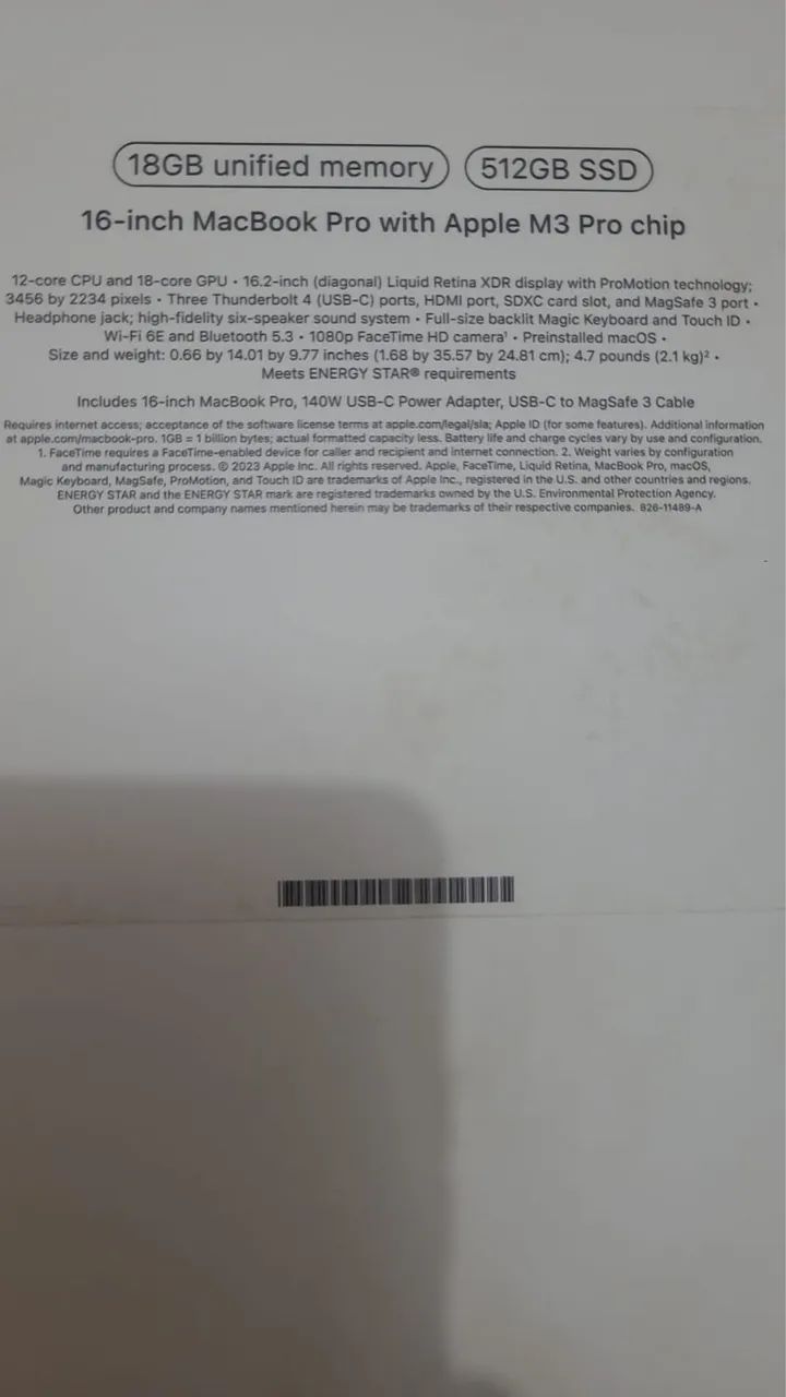 MacBook Pro  novo - Foto 3