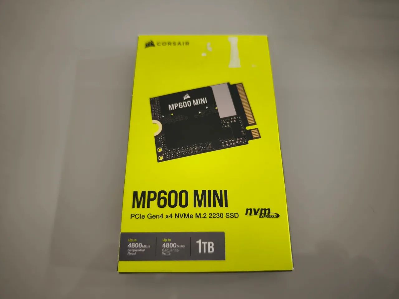 SSD Corsair MP600 Mini 1TB M.2 2230 - Novo