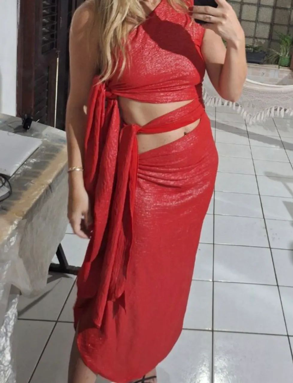Vestido vermelho - Foto 3