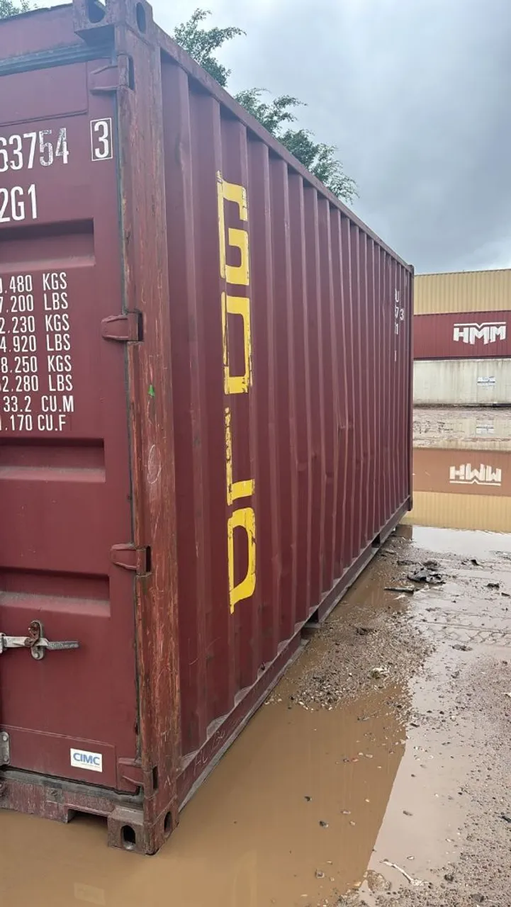 Container Marítimo - Contêineres 20/40 Pés - Procedência