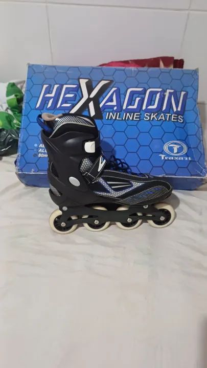 Patins Inline Hexagon - Foto 4