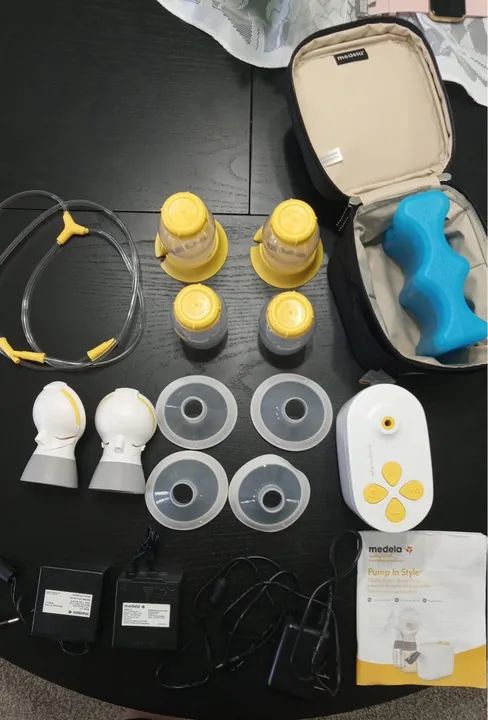 KIT BOMBA DE LEITE ELÉTRICA DUPLA - MEDELA