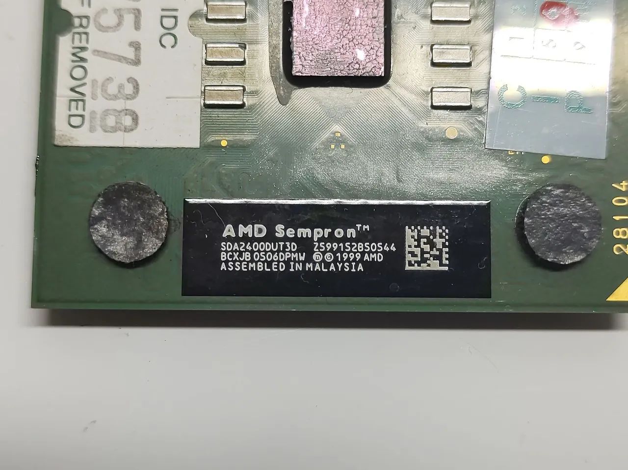 Processador AMD Sempron 2400+ (2.000 MHz) - core Thoroughbred-B - Foto 2