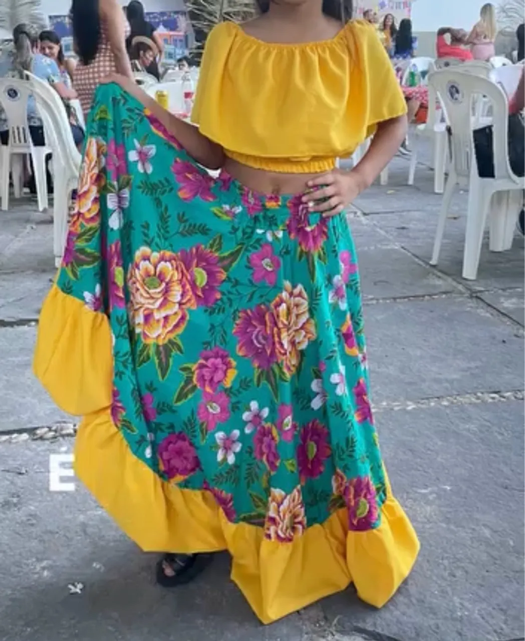 Figurino Infantil Carimbó