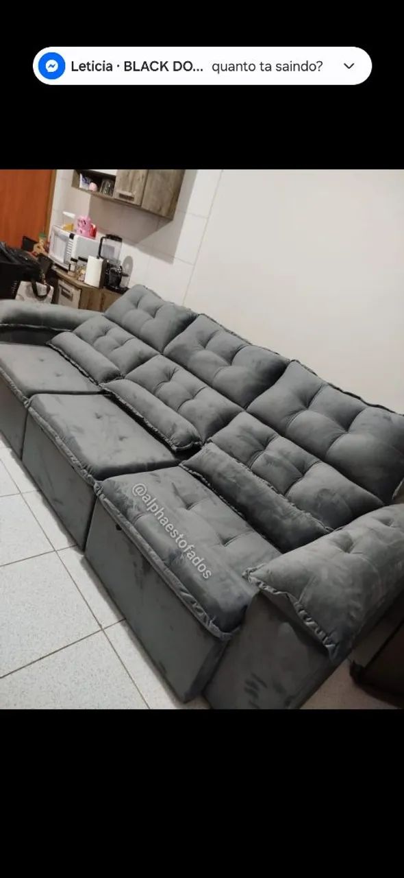 Retractable Sofa, 2.90 × 1.80 m64169930007298125