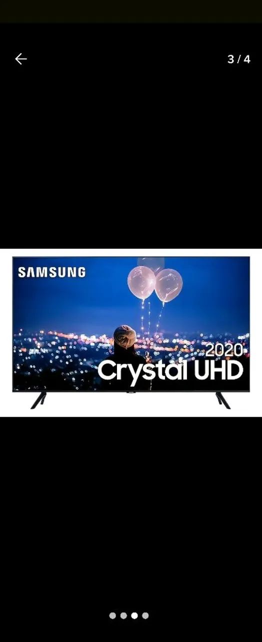 Smartv Sansung Led 50 TU8000 G - Foto 3