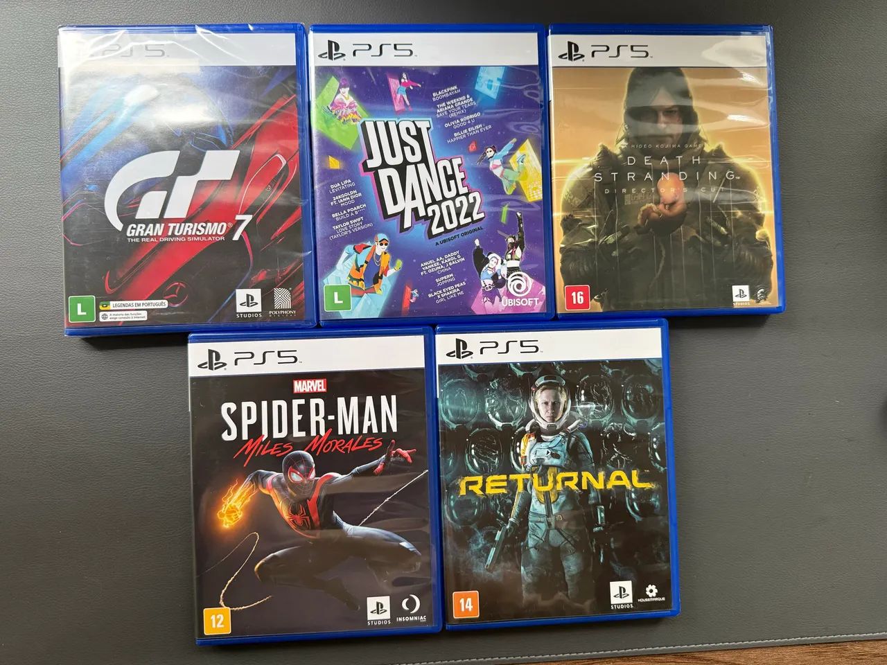 Jogos de PS5 Novos (Valores na descrição)