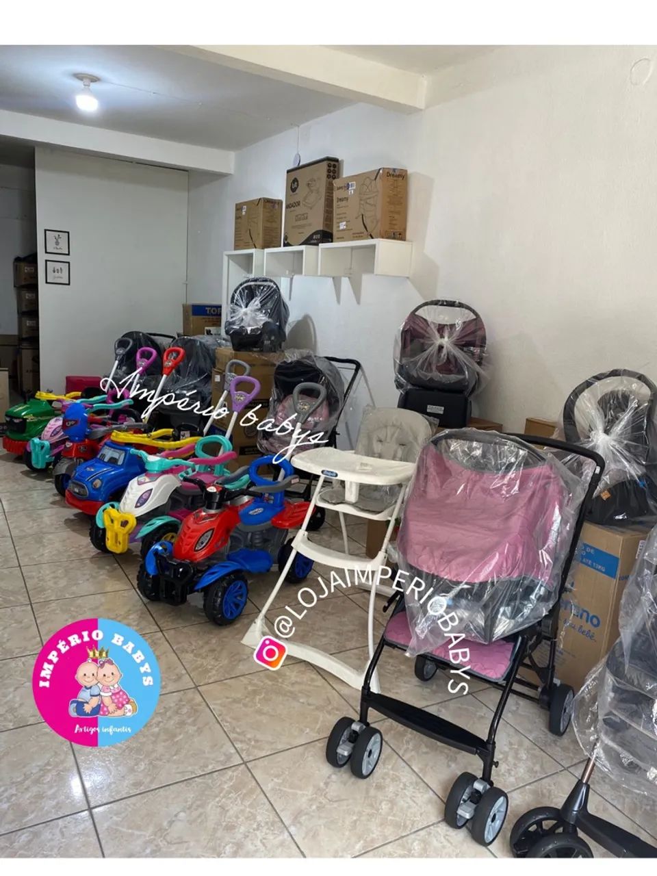 Artigos infantis Carrinhos, Cadeirinhas e Brinquedos Infantis - Imperium Babys