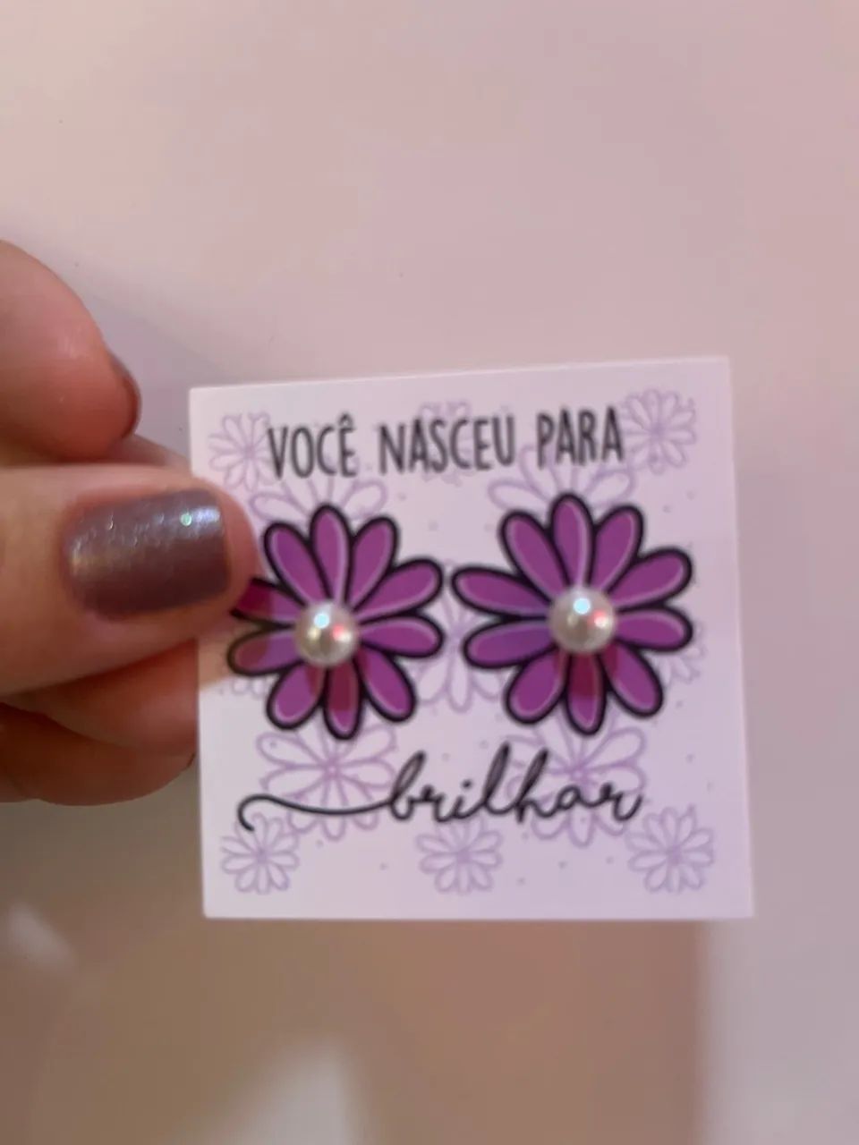 Brinco com frase para presentear para qualquer dia especial - Foto 3