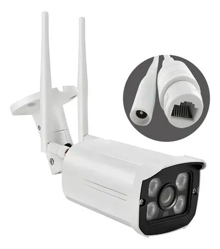 Câmera De Segurança Ip Wifi Externa 2 Antenas A Prova D'água - Foto 4