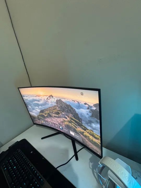 Monitor Curvo Gamer Acer 32 165hZ Full HD monitor zerado  - Foto 2