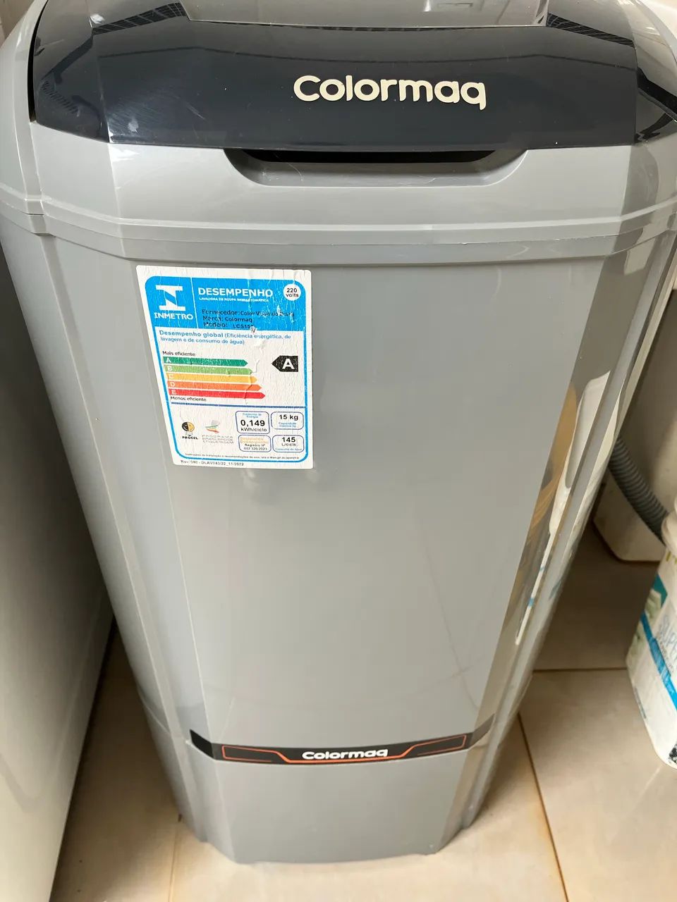 Vende-se tanquinho 15kg colormaq - Foto 2