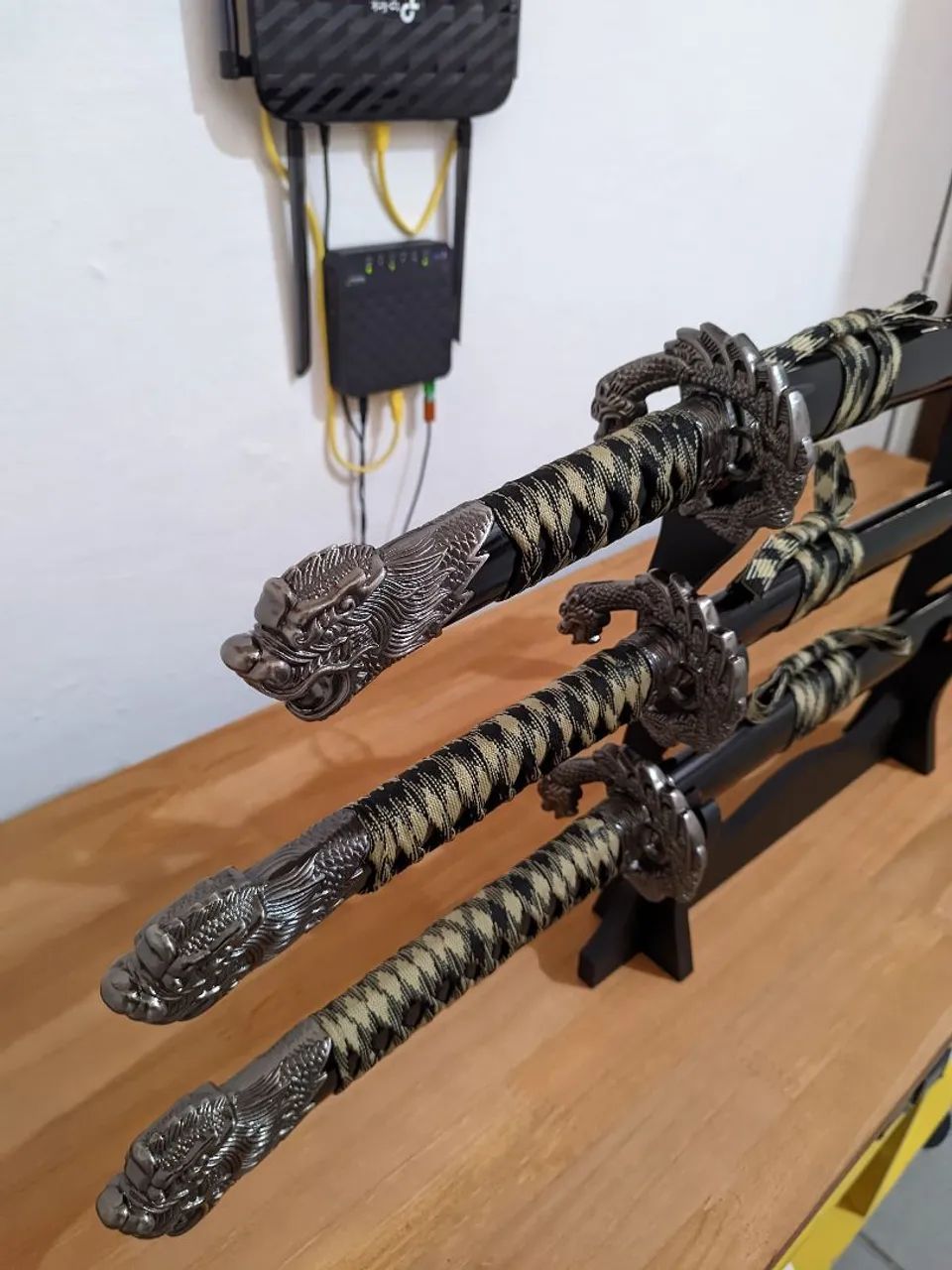 Conjunto de Katanas Decorativas (em aço) | VENDO E TROCO - Foto 2