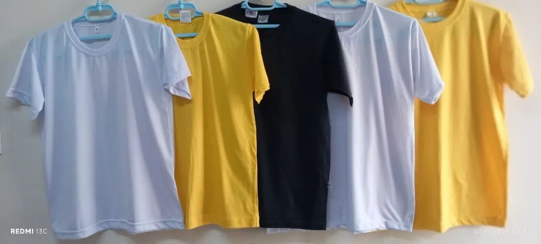 Kit 5 Camisetas Novas Nº 14/16  - Foto 2