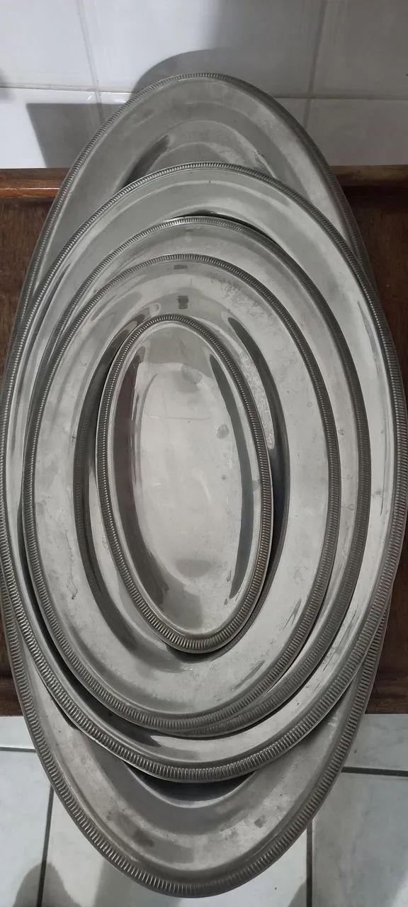 Jogo baixelas Stainless Stell aço nobre inox - Foto 2