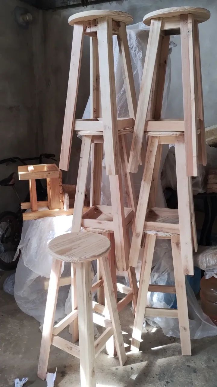 Rustic Stools in Various Sizes Starting from $3564962151049603120