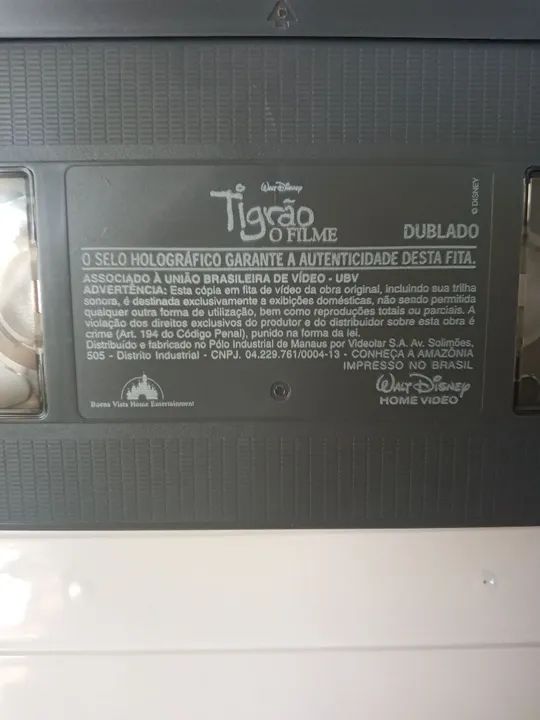 VHS Tigrão O Filme - Dublado - Foto 4