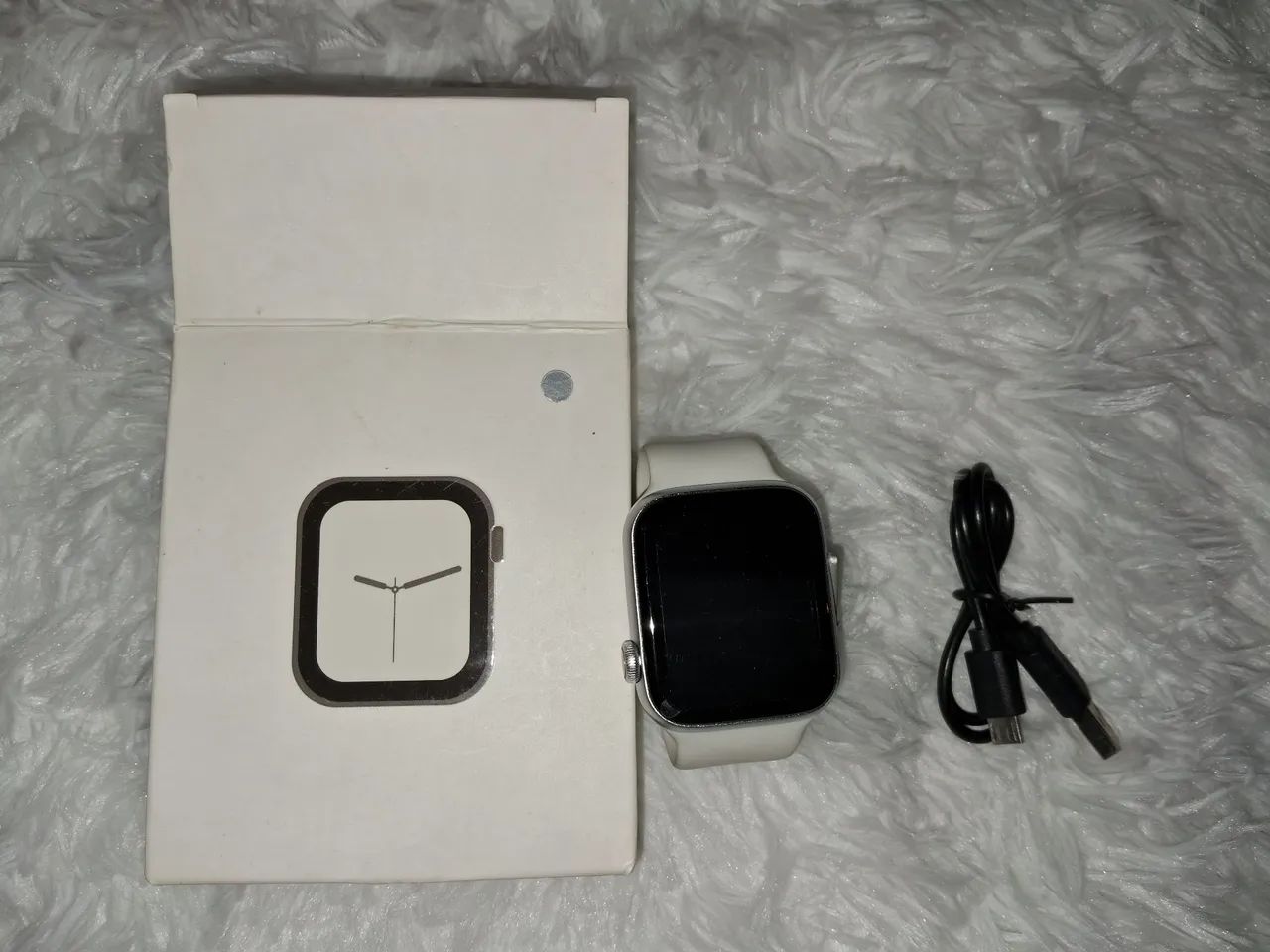 Smartwatch com 2 pulseiras - Foto 3