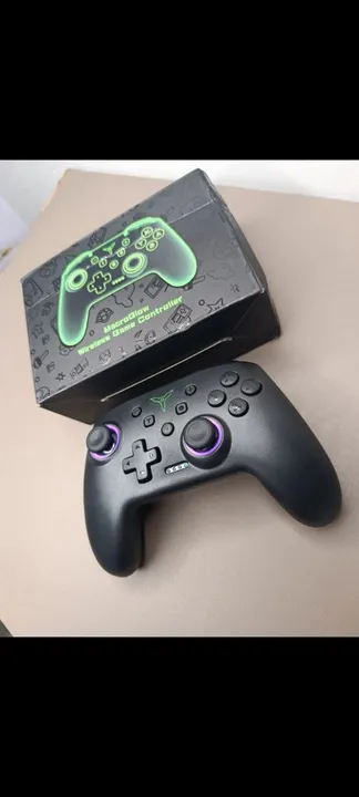 Controle Wireless Macro Glow para , Nintendo switc, Pc, celular Android, IOS, windows