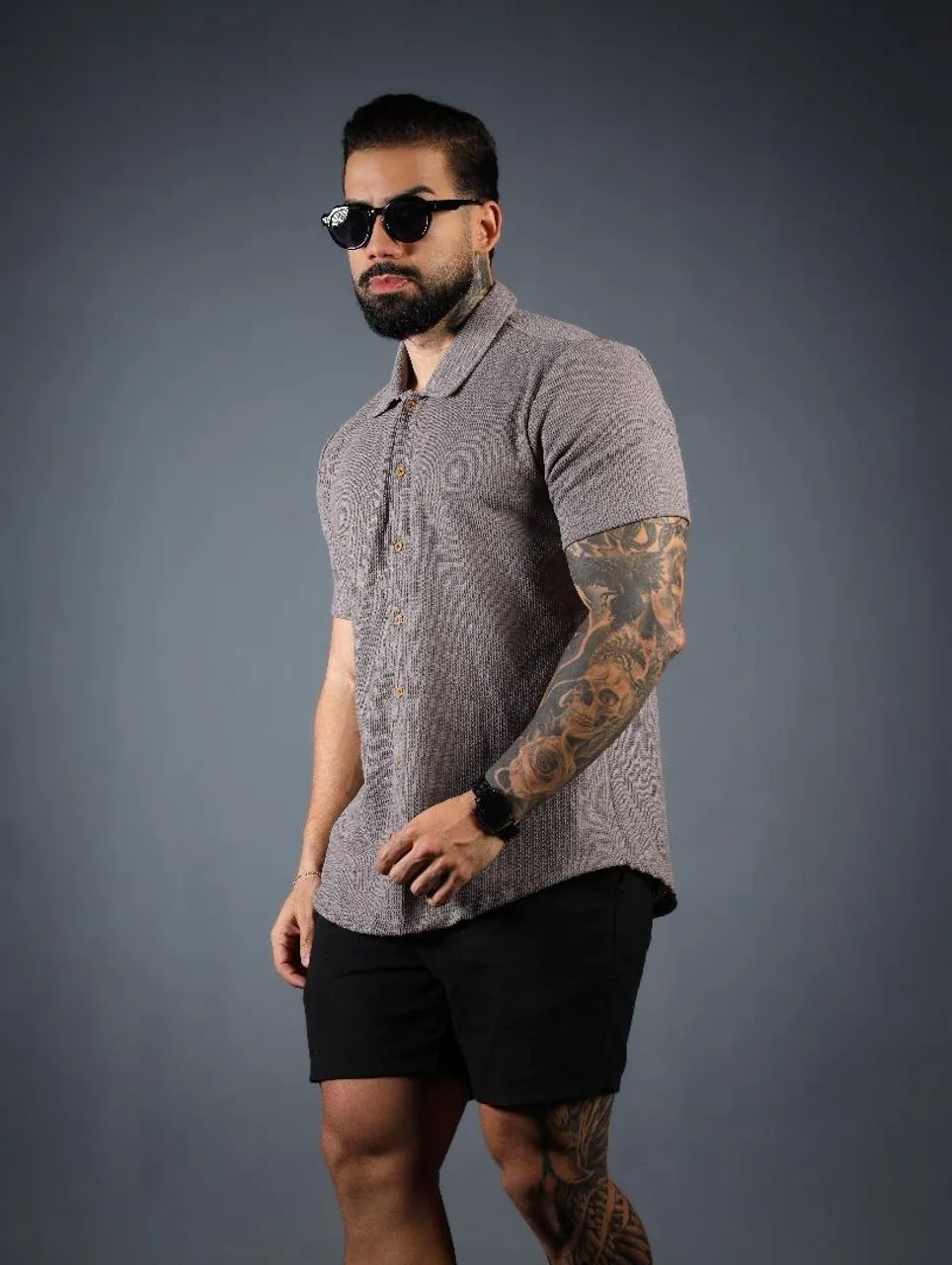 CAMISA BOTÃO TRICÔ ? - Foto 4