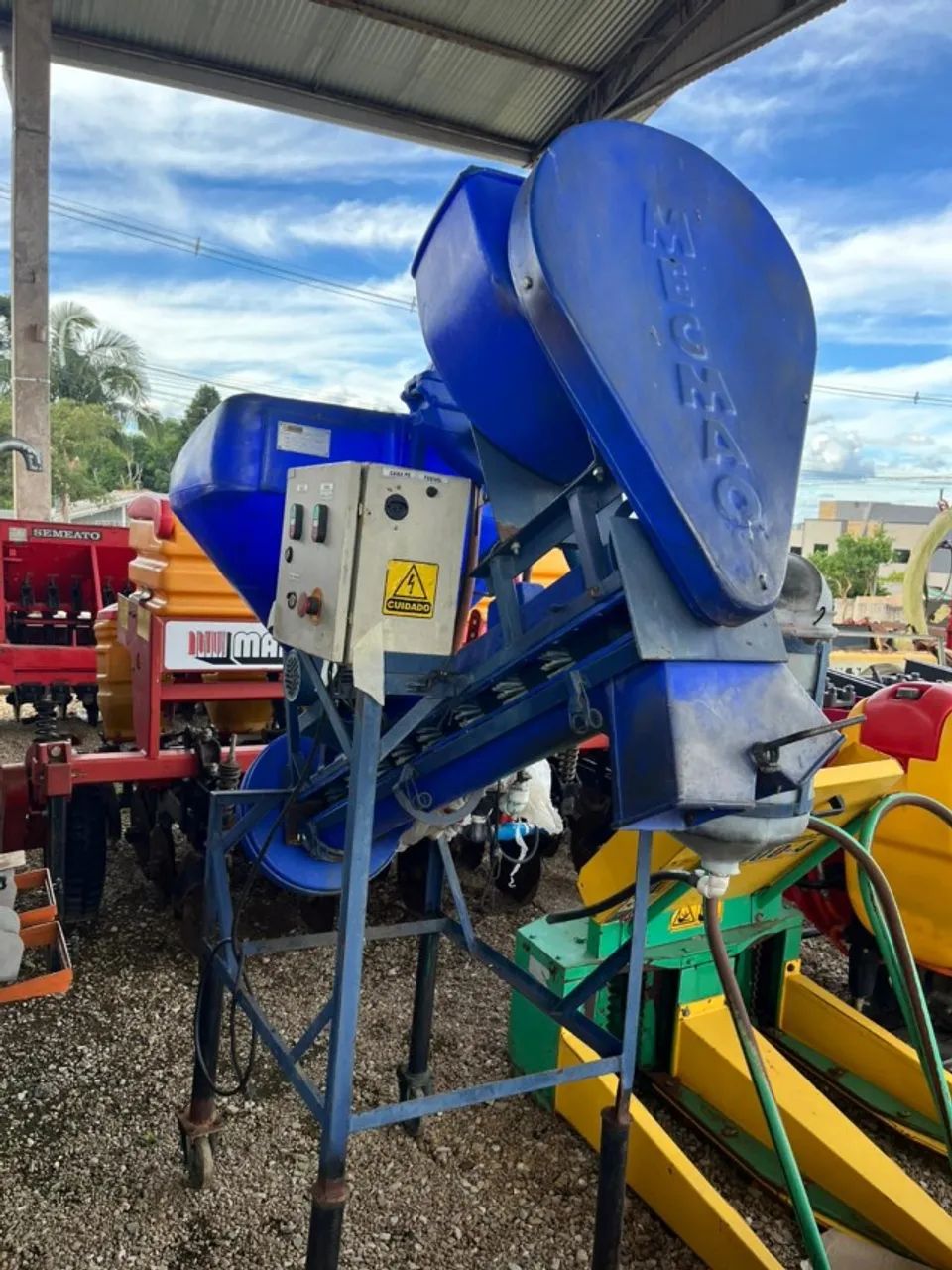 TRATADOR DE SEMENTES MECMAQ MTS TURBO