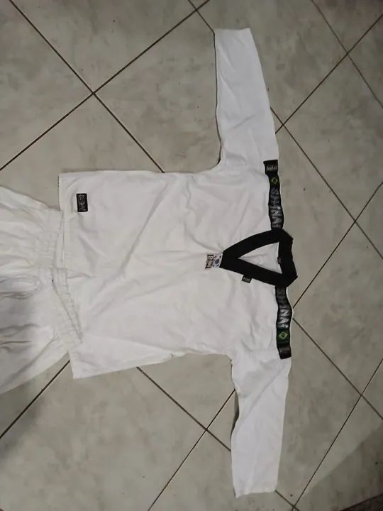 Uniforme Kimono Shinai Taekwondo Start Branco tamanho M4 pouco uso