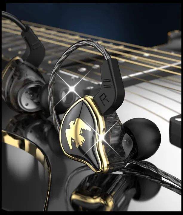 Fones de Ouvido QKZ AK6 ARES Hi-Res Audio - Foto 2