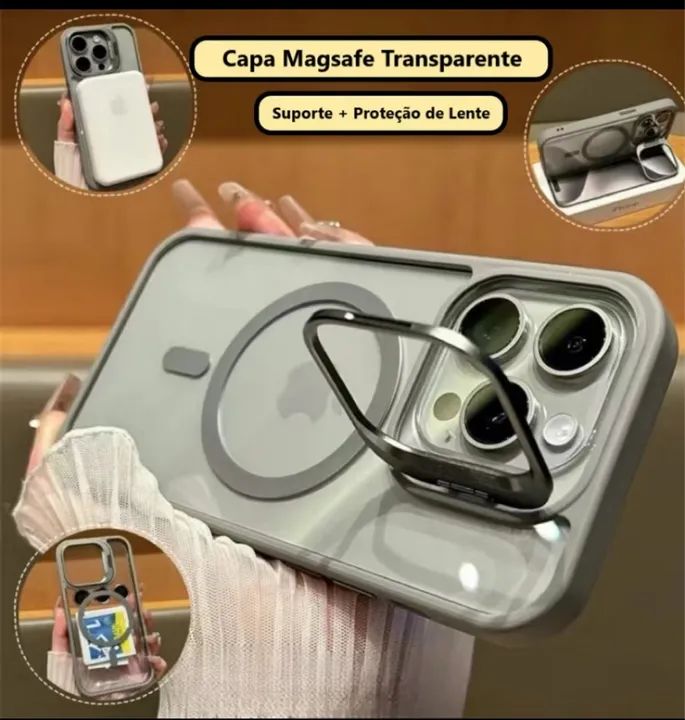 Capa para iPhone 11  com proteção de câmera - Foto 2