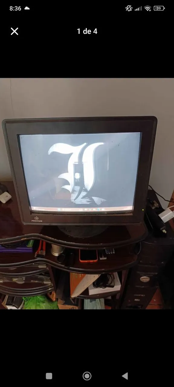 Monitor Positivo 15 polegadas VGA