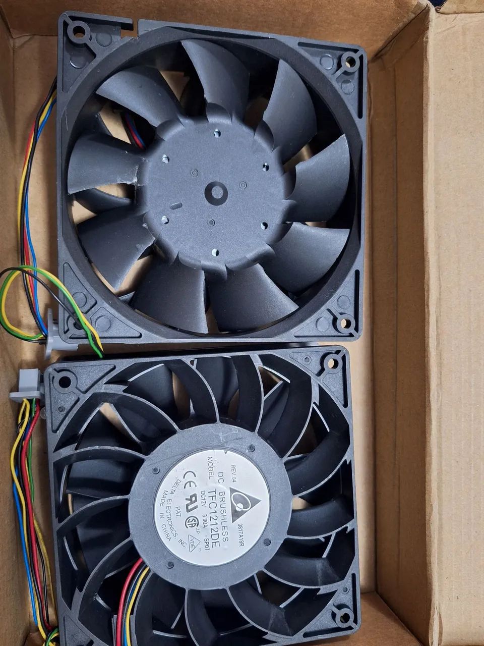 2 Cooler fan Delta TFC1212DE - grande volume de ar - Foto 2