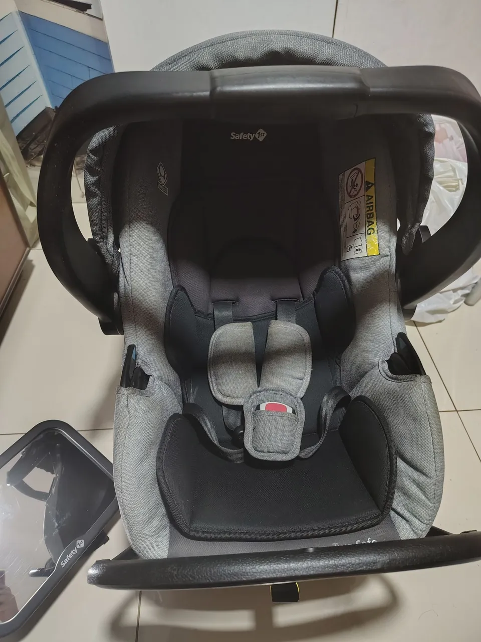  Bebê conforto com base isofix Safety 1st