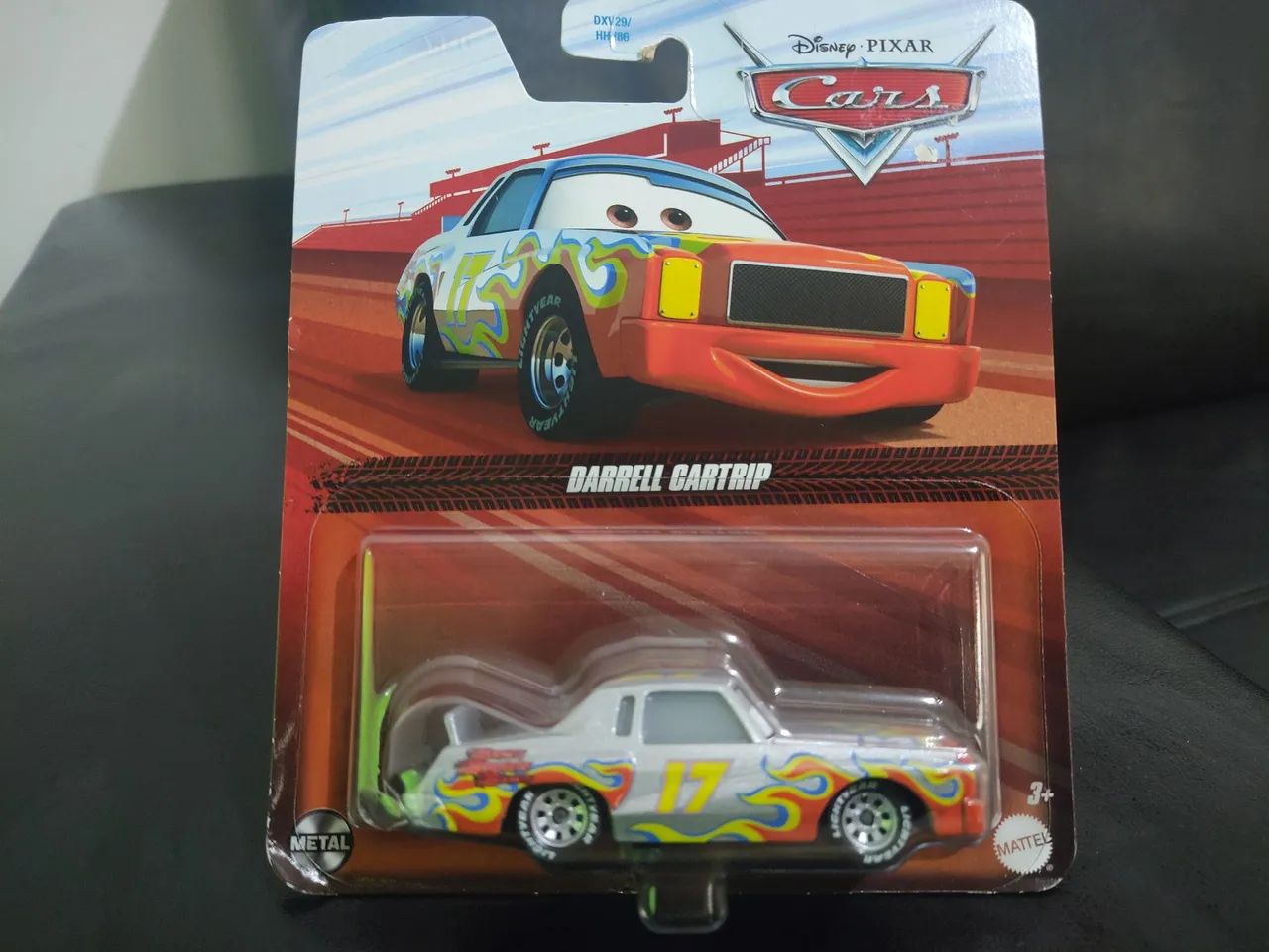 Miniatura Disney Cars Darrell Cartrip #17