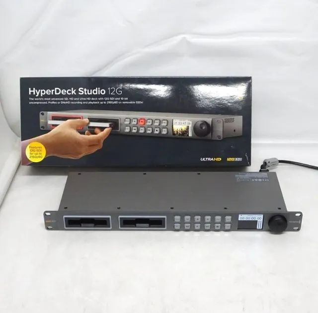 Placa Captura e Reprodução Blackmagic Design HyperDeck Studio 12G