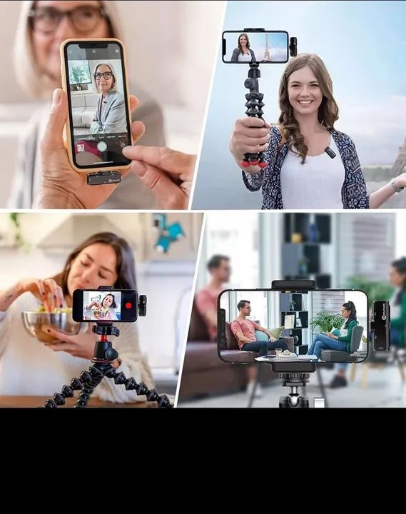 Hollyland Lark C1 - USB-C Duo Microfone S/fio P/ celular Android - Foto 3