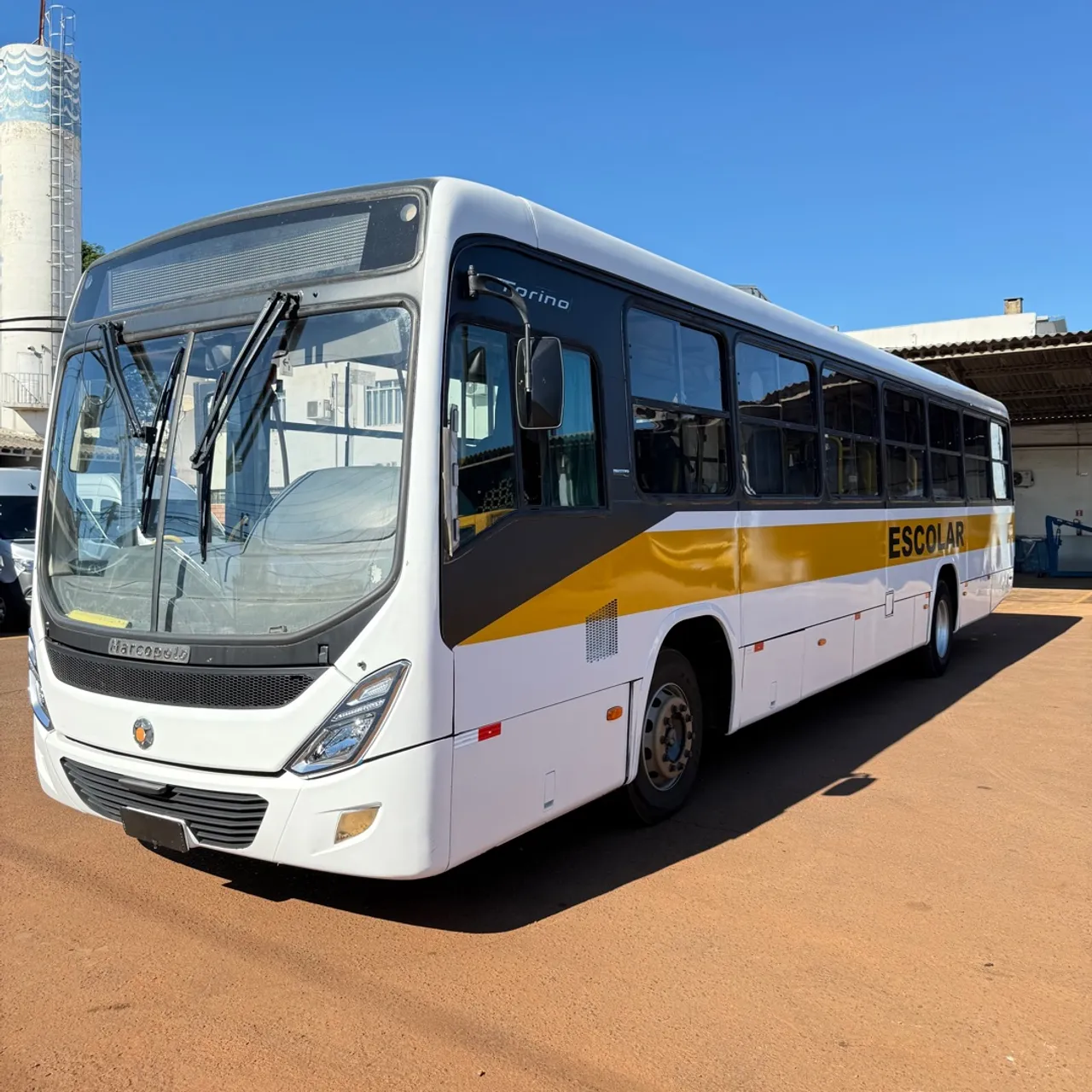 Ônibus Escolar MarcoPolo Torino motor Mercedes ano 2015 em cascavel,PR