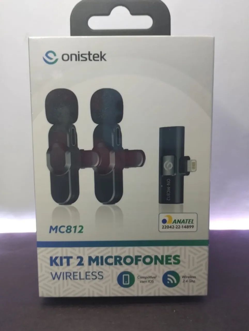 MICROFONE LAPELA IPHONE e TIPO C 