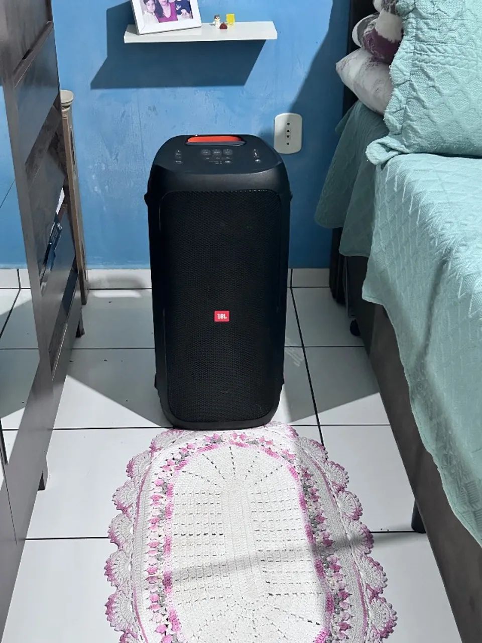 Caixa de Som JBL PartyBox 310 + Microfone Original JBL64520767653890120