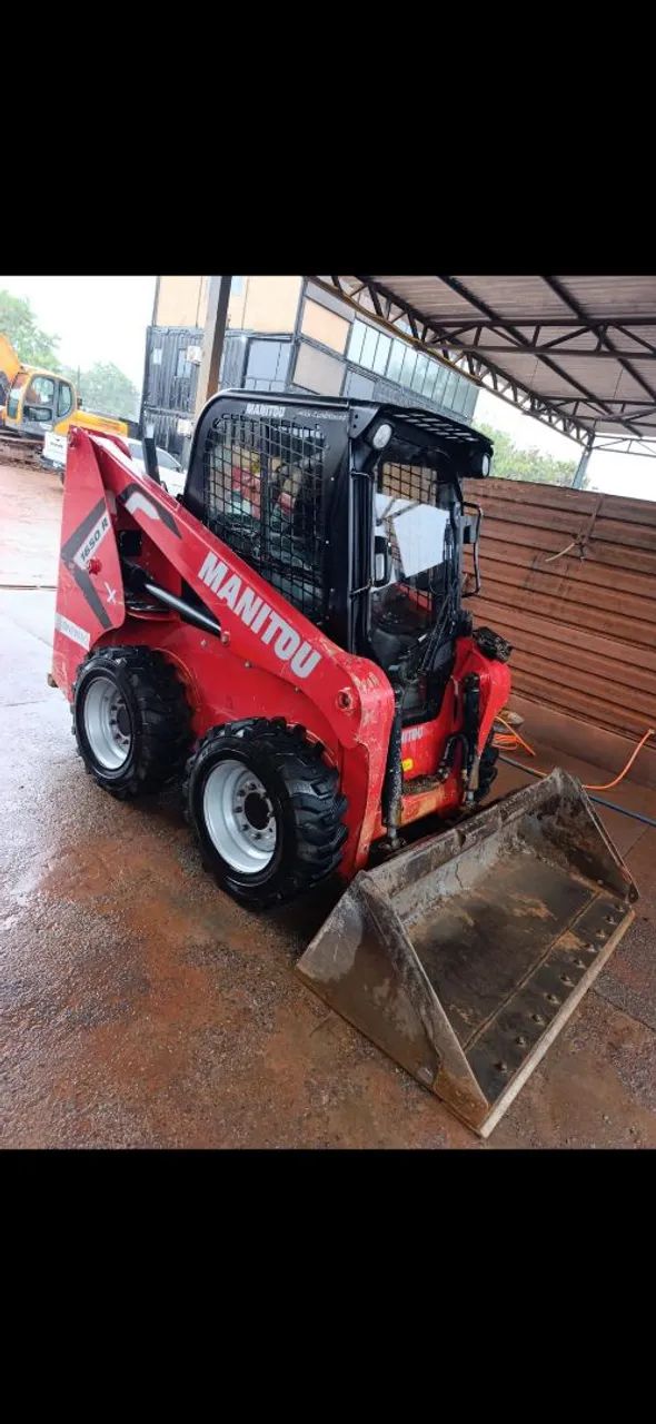 MINI CARREGADEIRA MANITOU MODELO 1650R AR GELANDO 