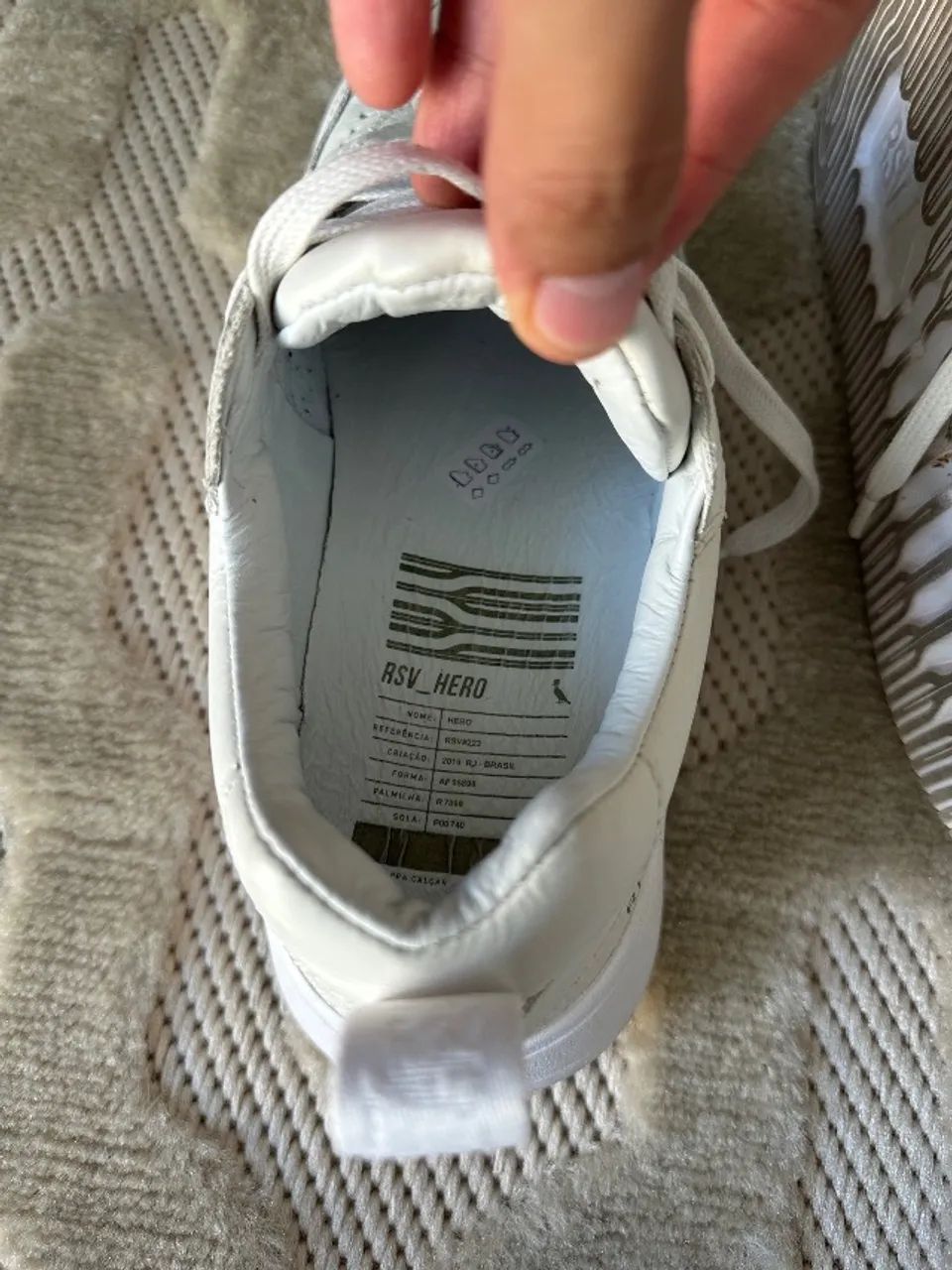 Tenis Reserva Hero Branco 39 (Cabe em 40) - Foto 4