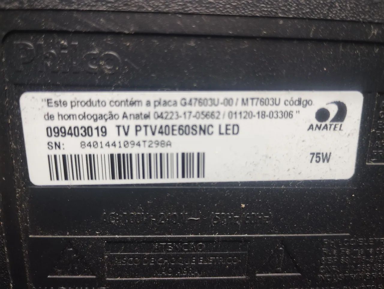 Placa principal TV Philco ptv40e60sn - Foto 5