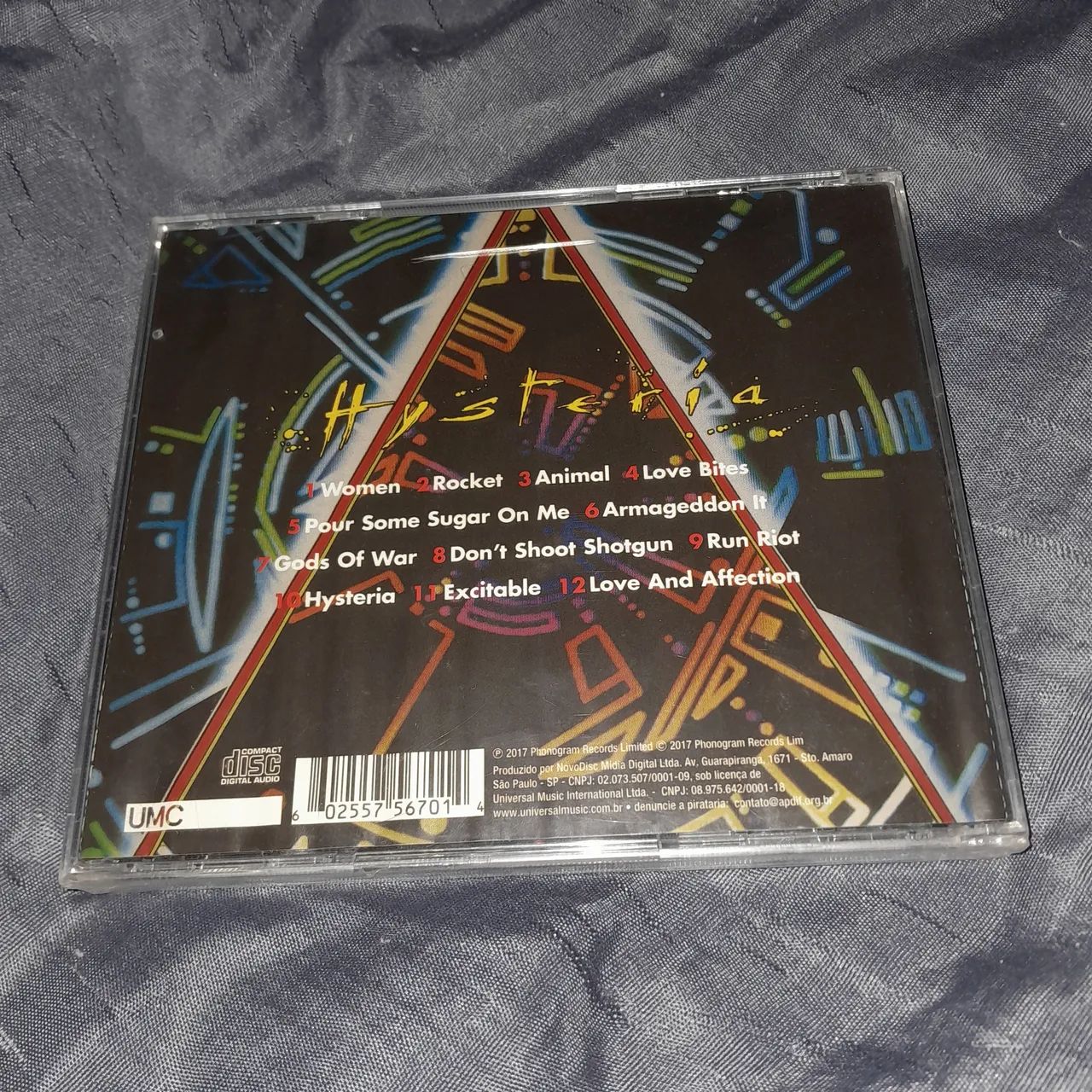 CD Def Leppard - Hysteria- lacrado - Foto 2