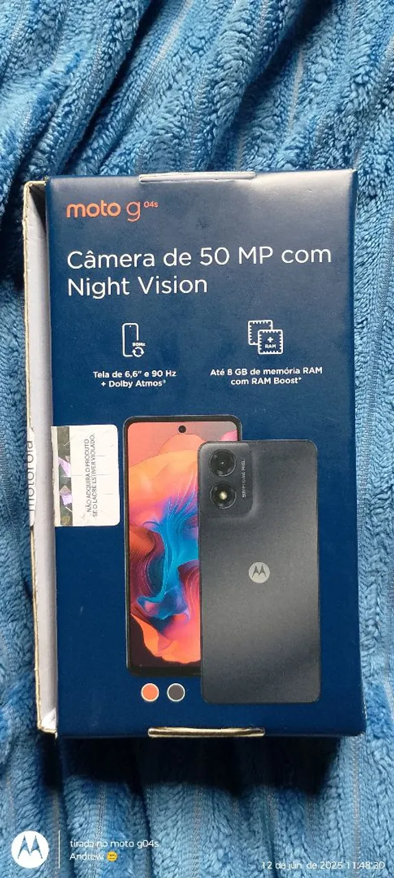 Novo na caixa com documentos