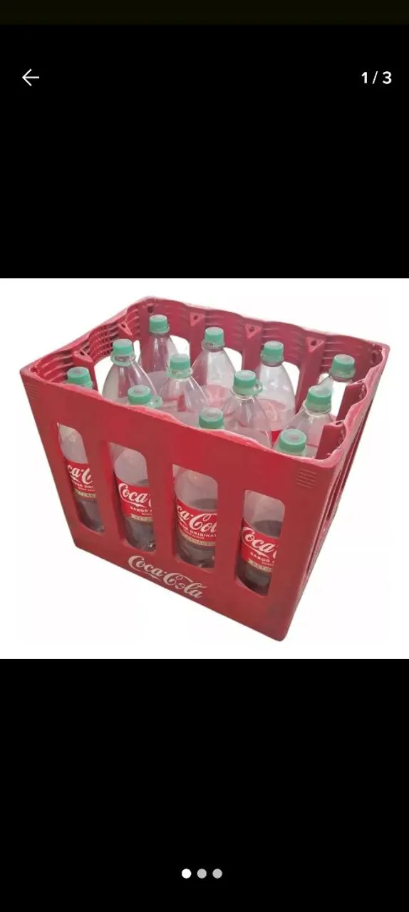 GRADE de Coca-cola com 9 garrafas