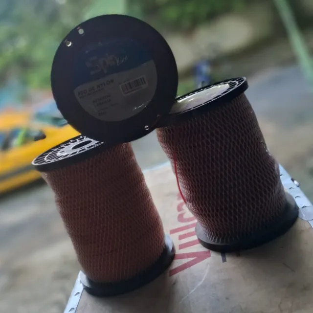 Fio de Nylon 3,00mm Redondo - Rolo de 2kg (248m) Laranja - SPIN