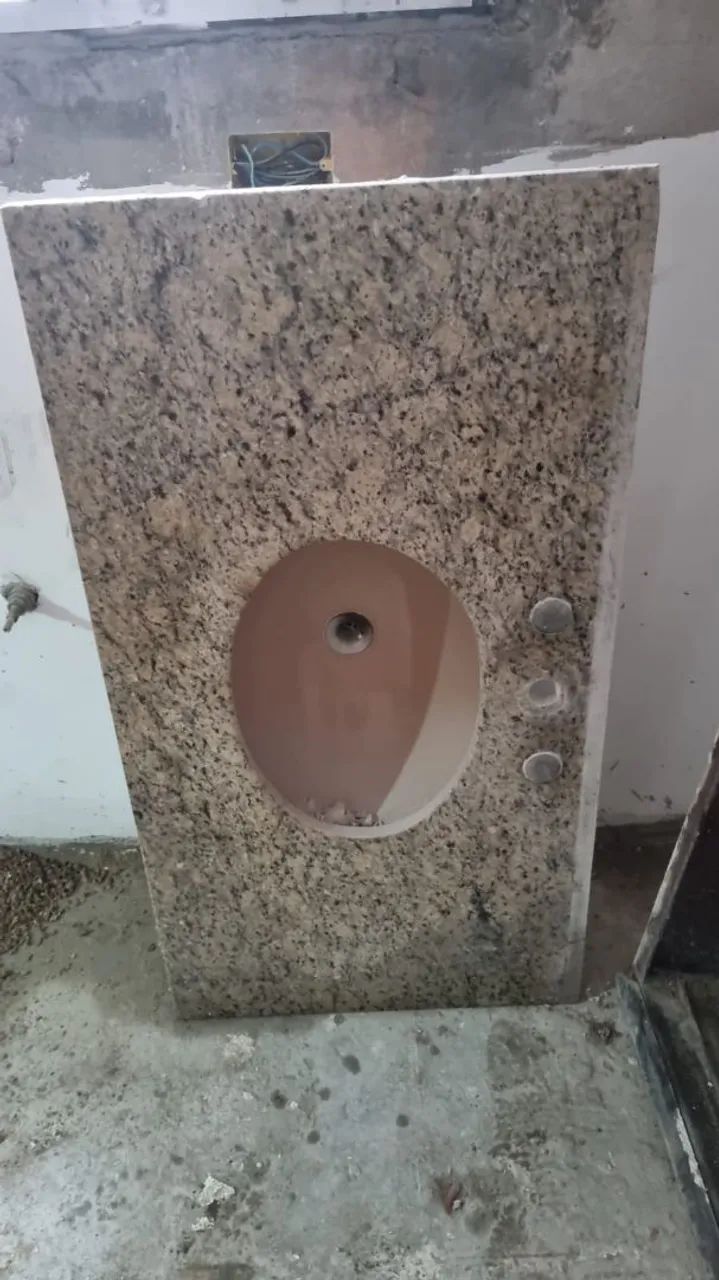 3 Pias de Granito para cozinha/banheiro com cubas - Foto 2