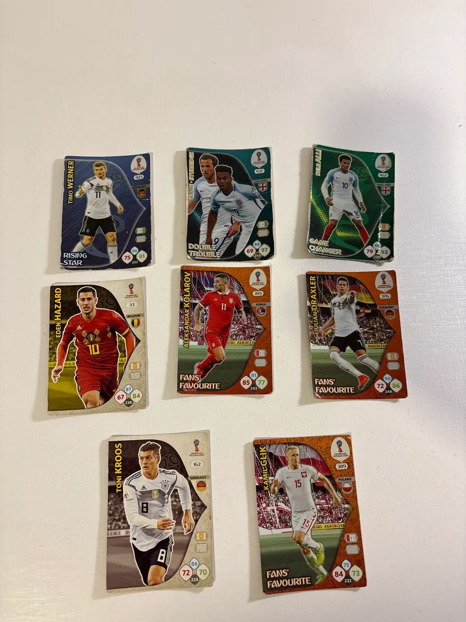Trading Cards Copa do Mundo 2018