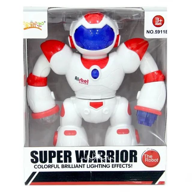 Super Warrior Robô com Som e Luz - Foto 4