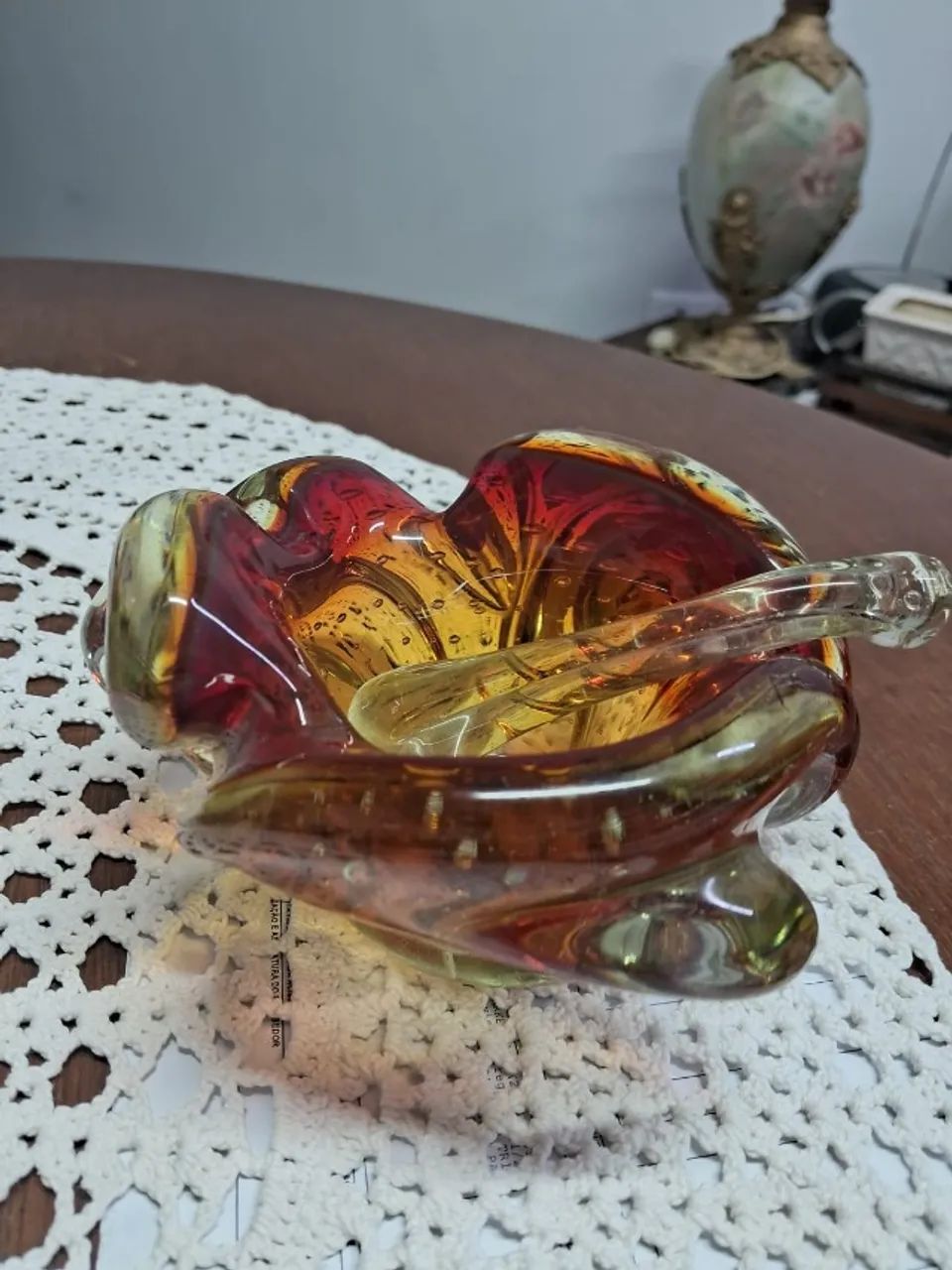 LCinzeiro Murano Vintage + Pilão (conjunto original) - Peça Rara - Foto 5