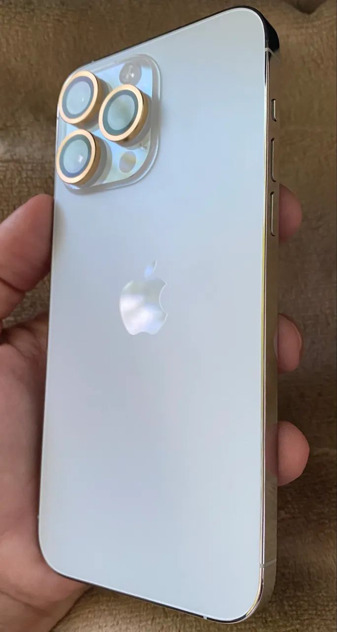 iPhone 14 Pro Max prata 256GB sem detalhes único dono (somente